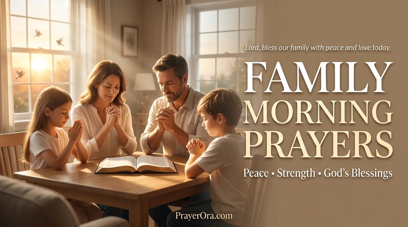 Morning Prayers for Family